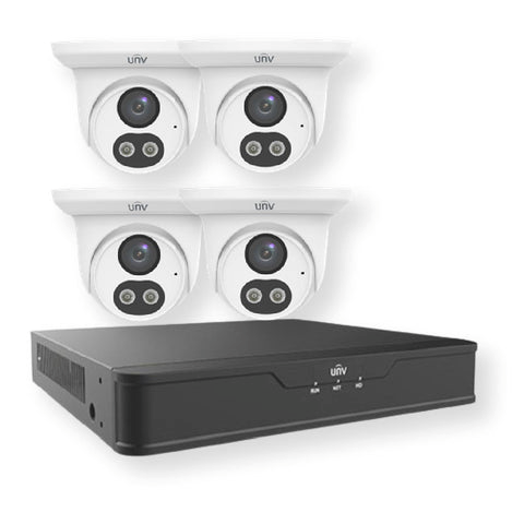 Uniview 4 Camera Colour Kit