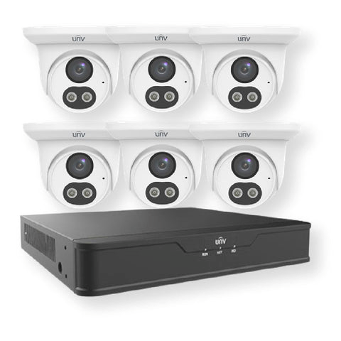 Uniview 6 Camera Colour Kit